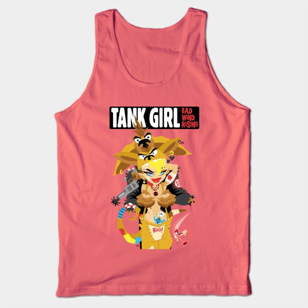 Bad Wind Rising Tank Top by nocturnallygeekyme